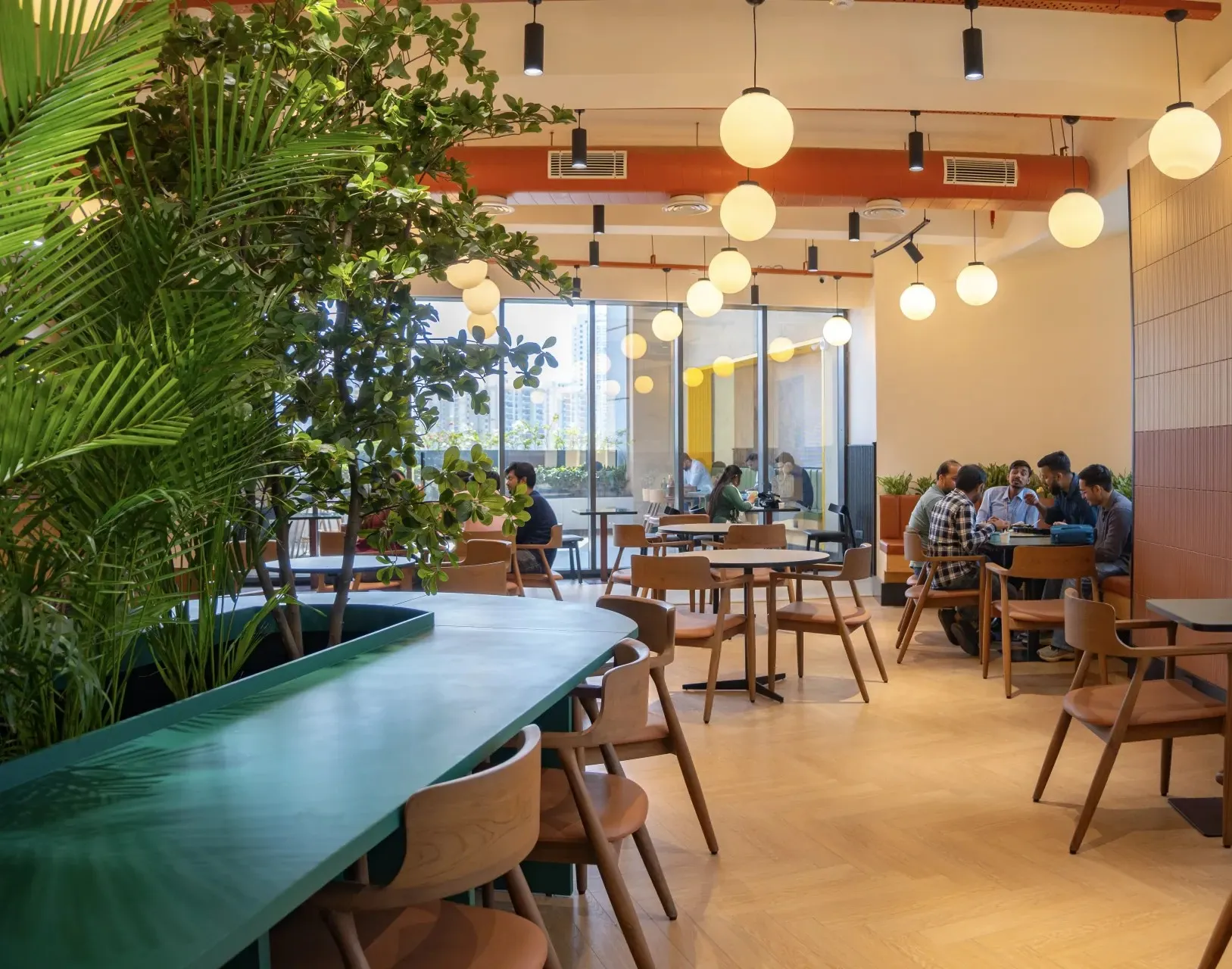 Inside a Berry Coworks workspace