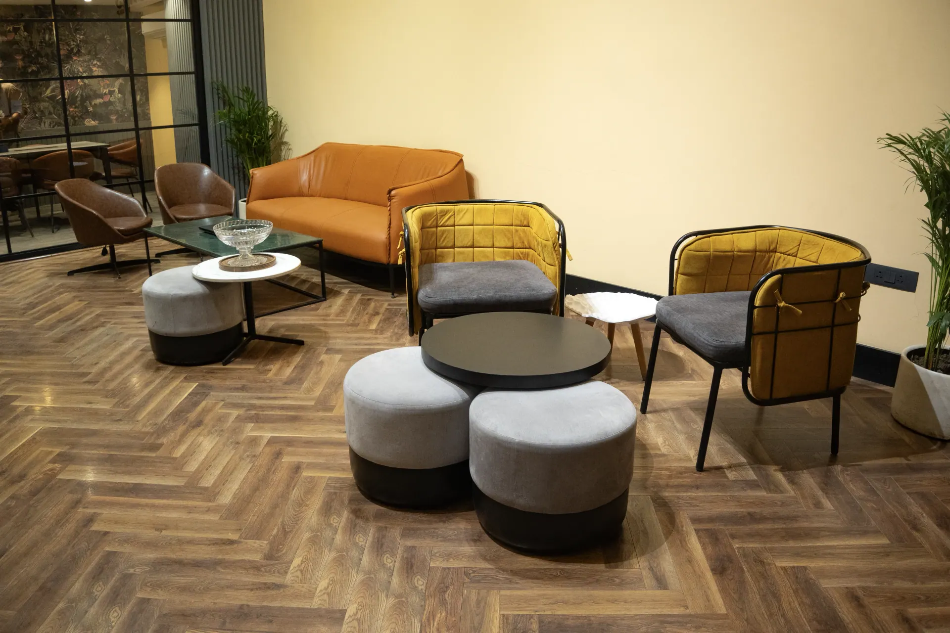 Branded office floor